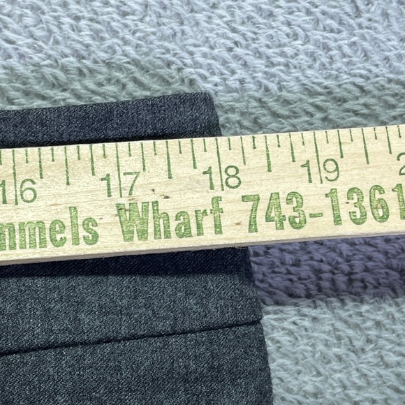 Talbots Women's Gray‎ Wool Blend Stretch Trousers Career Dress Office Pants - Picture 11 of 16